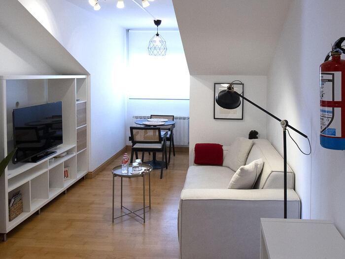 Salón bajo el tejado